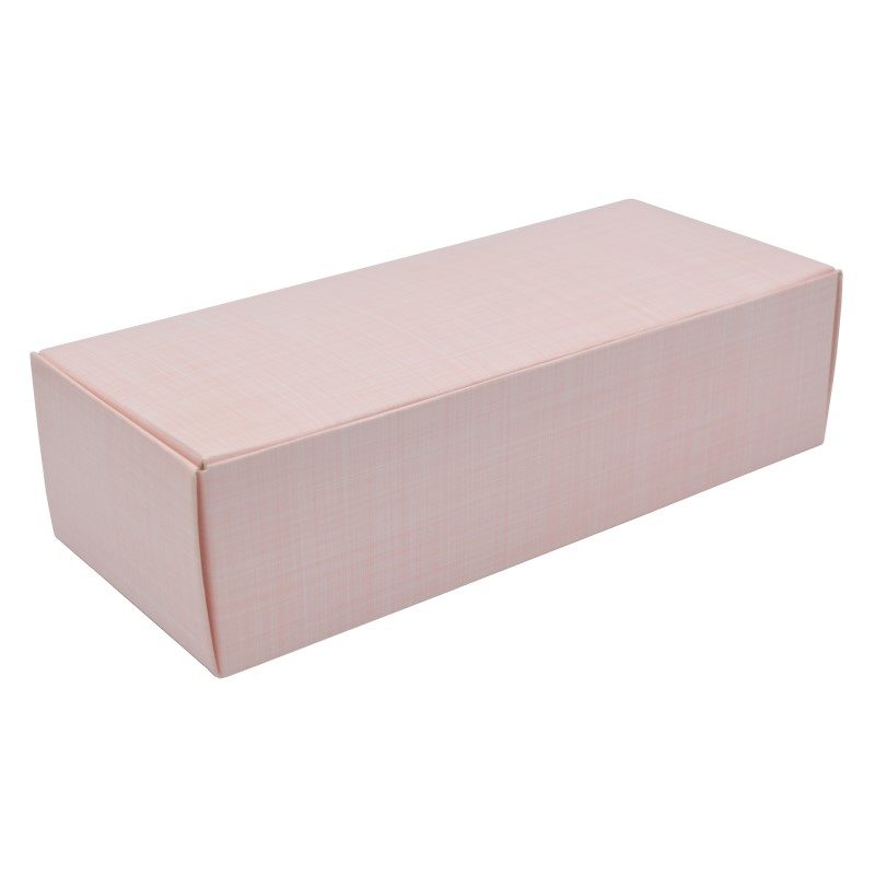 2 Pound Pink Linen All-Season One Piece Candy Box