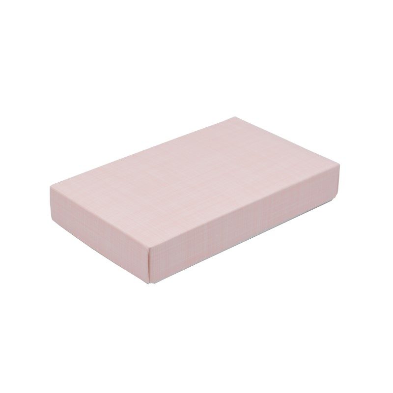 1/2 Pound Pink Linen All Season Two Piece Candy Box
