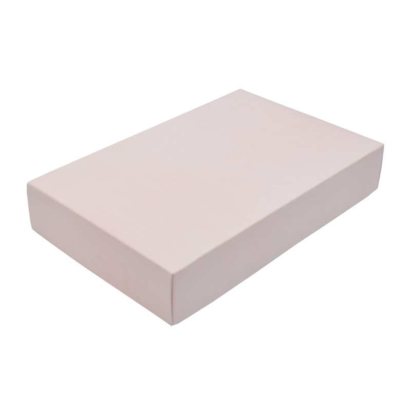 3 Pound Pink Linen All-Season Two Piece Candy Box
