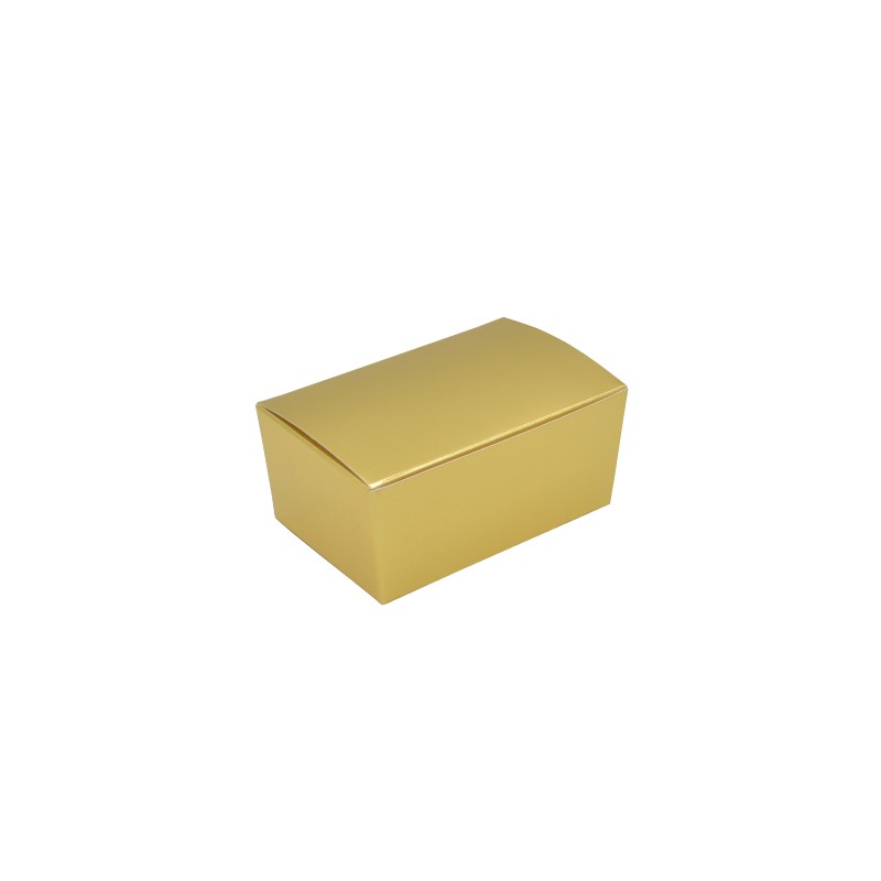 GB 1 1/4 Ballotin Gold Foil Specialty 1/4 lb